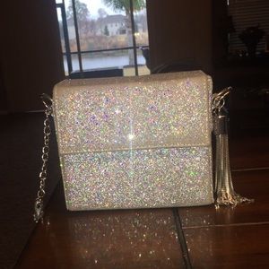 Glittery purse